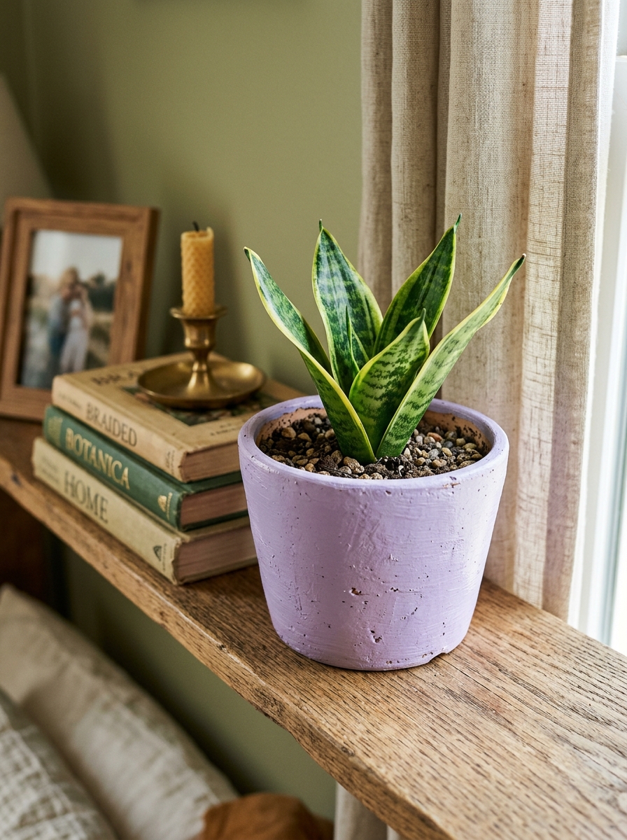 Ceramic pot holding snake plant 202606292243 2