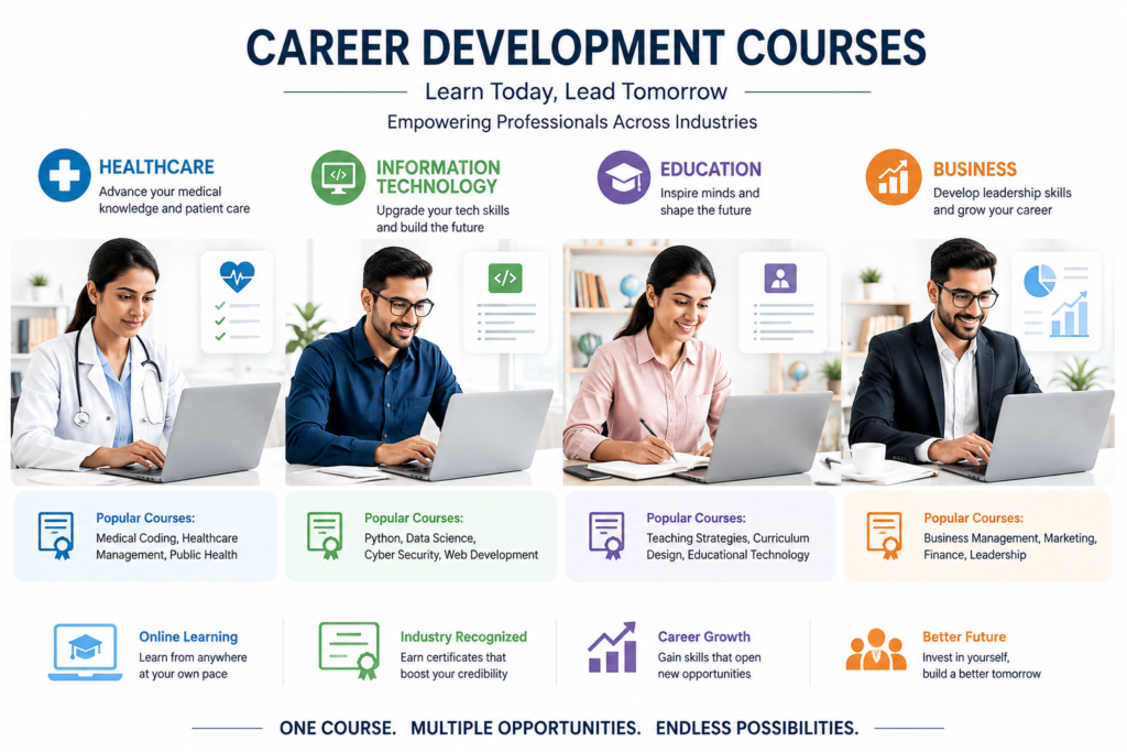 career development courses in different industries