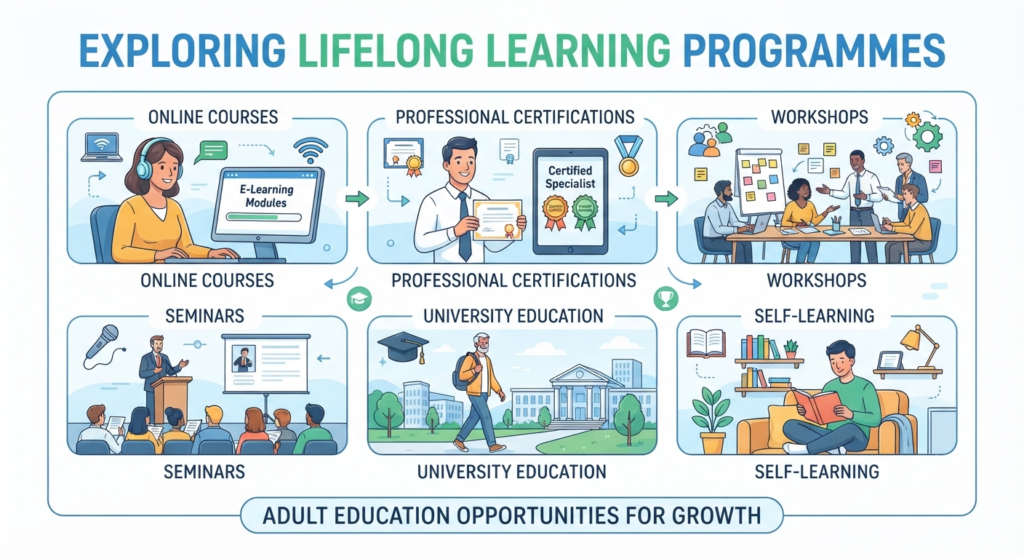 Types of lifelong learning programme