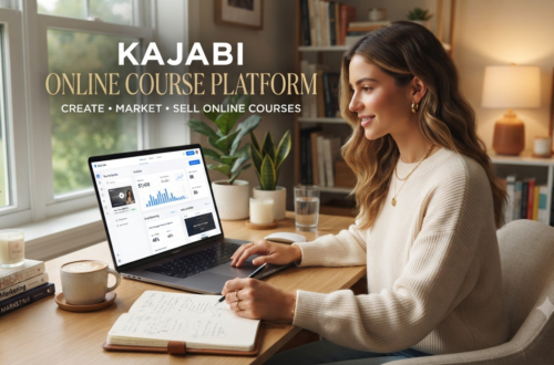 Kajabi online course platform for creating and selling online courses