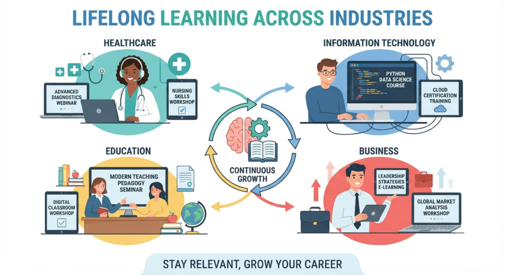 Lifelong Learning In Different Industries